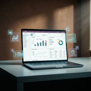 Odoo ERP dashboard ระบบบริหารธุรกิจแบบ Real-time สำหรับองค์กร
