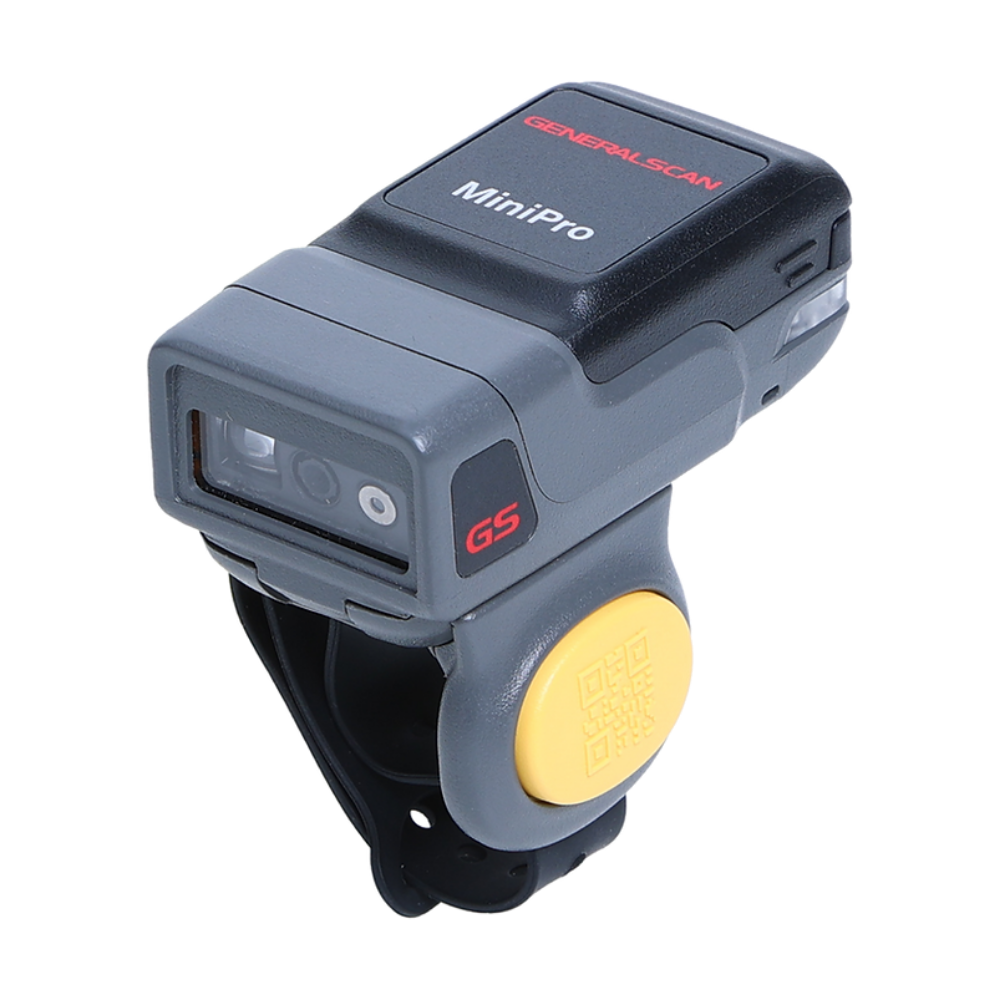 เครื่องสแกนบาร์โค้ดแบบแหวนสำหรับงานคลังสินค้าและโลจิสติกส์ Generalscan GS R3523