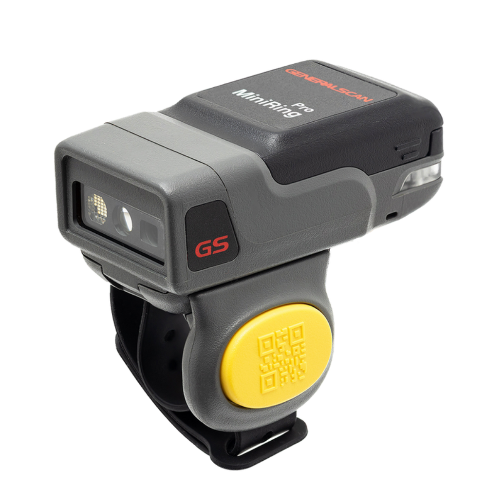 เครื่องอ่านบาร์โค้ด 2D และเครื่องสแกน QR Code แบบแหวน GS R3523
